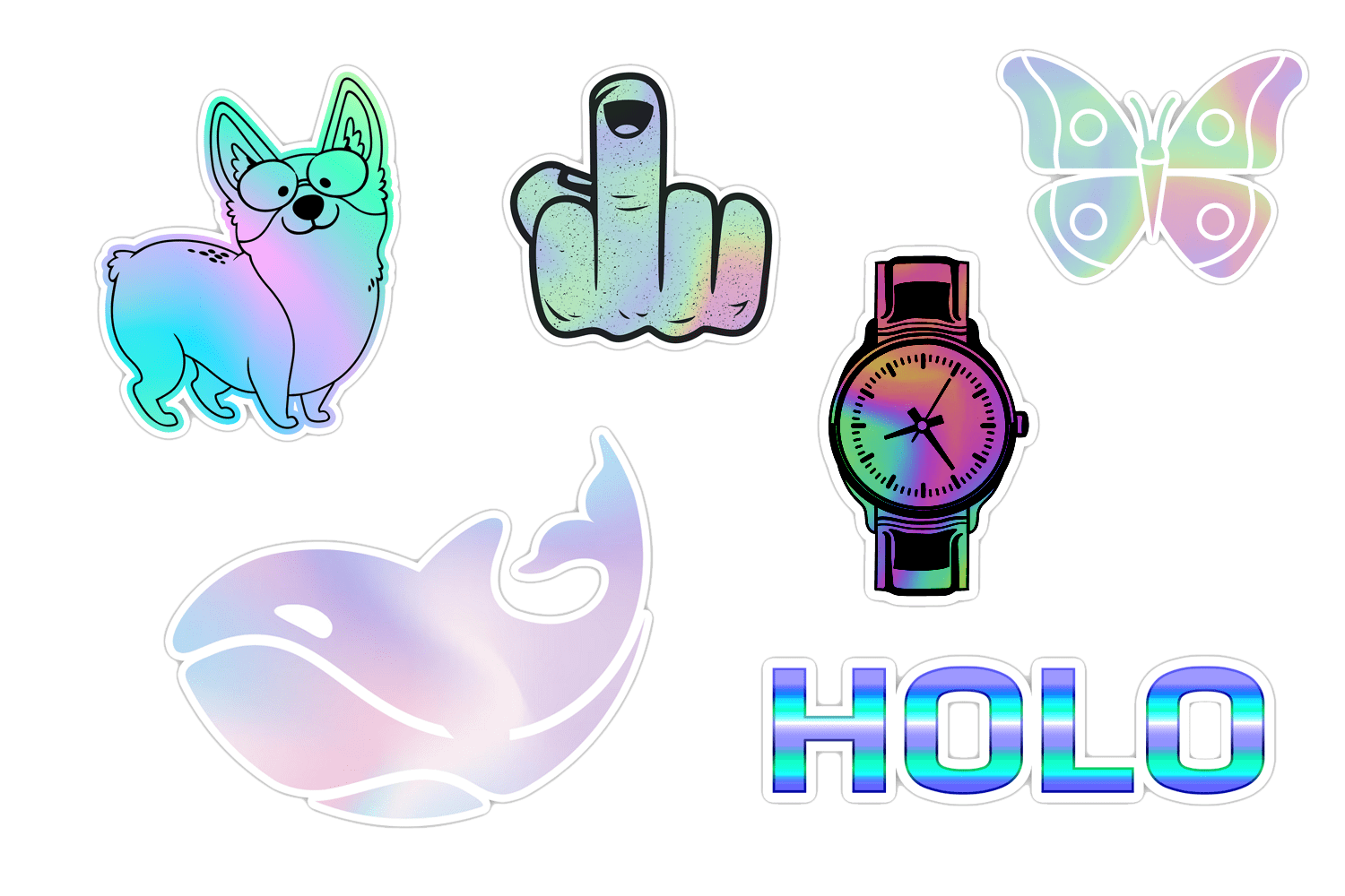 holographic stickers