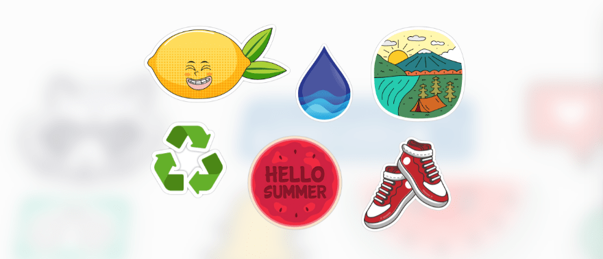 Stickers for water bottles